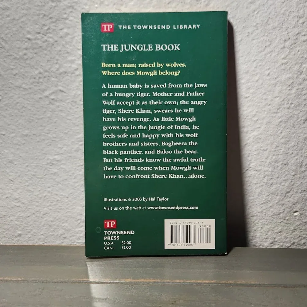 The Jungle Book (Townsend Library Edition) Paperback – Student Edition 122 Pages